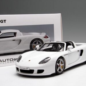 1/18 AUTOart Porsche Carrera GT (White) Live Car Model Karson Diecast 78045