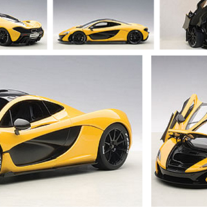 1/18 Autoart Mclaren P1 (Yellow) Live Car Model Karson Diecast 76021