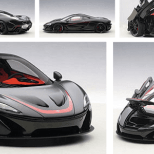 1/18 Autoart Mclaren P1 (Matte Black) Live Car Model Karson