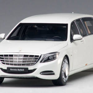 1/18 AUTOart MERCEDES MAYBACH S 600 S600 PULLMAN (WHITE) Live Car Model Karson