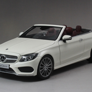 1/18 Dealer Edition Mercedes-Benz C-Class Coupe C-Klasse Cabriolet (White) Diecast Model Live Car Model Karson