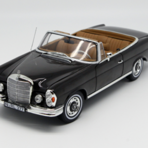 1/18 Norev 1969 Mercedes-Benz MB 280 SE 280SE (Black / Dark Brown) Live Car Model Karson Diecast