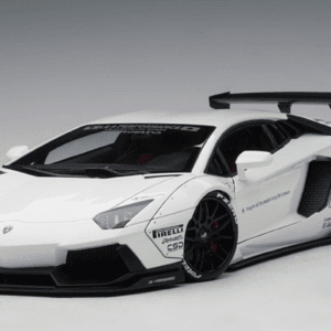 1/18 AUTOart LIBERTY WALK LB-WORKS LAMBORGHINI AVENTADOR (WHITE) Live Car Model Karson Diecast