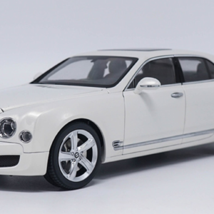 1/18 Kyosho Bentley Mulsanne Speed (Ghost White) Live Car Model Karson Diecast