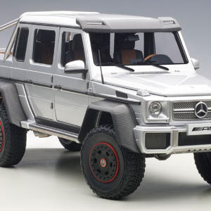 1/18 AUTOart Mercedes-Benz G63 AMG 6x6 (Silver) Live Car Model Karson