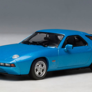 1/43 AUTOart PORSCHE 928 - BLUE Live Car Model Karson Diecast 57811