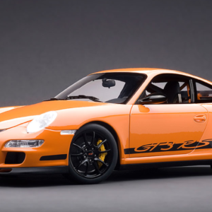 1/12 AUTOart PORSCHE 911 (997) GT3 RS - ORANGE WITH BLACK STRIPES Live Car Model Karson Diecast 12117