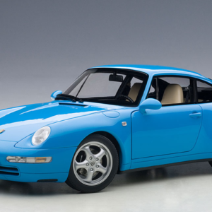 1/18 AUTOart 1995 PORSCHE 911 CARRERA 993 (BLUE) Live Car Model Karson Diecast 78133