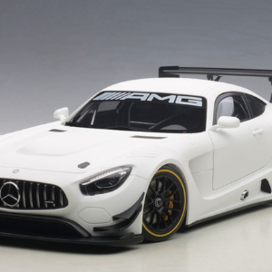 1/18 AUTOart Mercedes-Benz MERCEDES-AMG GT3 PLAIN COLOR VERSION (MATT WHITE) Live Car Model Karson Diecast 81531