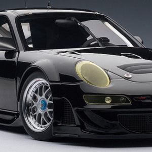 1/18 AUTOart PORSCHE 911 (997) GT3 RSR 2009 PLAIN BODY VERSION - BLACK Live Car Model Karson Diecast 80974