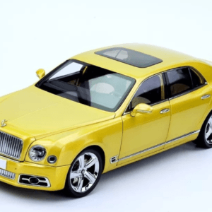 1/18 Almost Real Almostreal Bentley Mulsanne Speed (Yellow) Live Car Model Karson Diecast