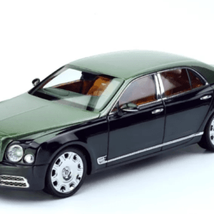 1/18 Almost Real Almostreal Bentley Mulsanne (Green Light Emerald Over Midnight Emerald) Live Car Model Karson Diecast