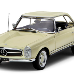 1/18 Norev Mercedes-Benz Mercedes 1963 230SL 230 SL (Beige) Live Car Model Karson Diecast