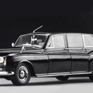 1/18 Dealer Edition 1967 Rolls-Royce Phantom V Hardtop (Black) Live Car Model Karson Diecast