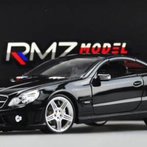 1/18 RMZ Mercedes-Benz Mercedes SL63 AMG Convertible (Black) Live Car Model Karson Diecast