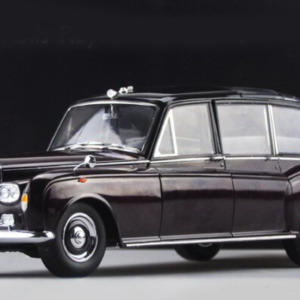 1/18 Dealer Edition 1967 Rolls-Royce Phantom British Queen Edition (Wine Red) Live Car Model Karson Diecast