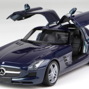 1/18 Minichamps Mercedes-Benz Mercedes SLS AMG (Blue) Live Car Model Karson Diecast