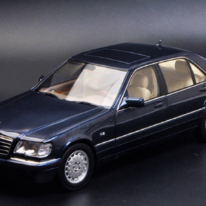 1/18 Norev Mercedes-Benz Mercedes S500 W140 (Dark Blue) Live Car Model Karson Diecast