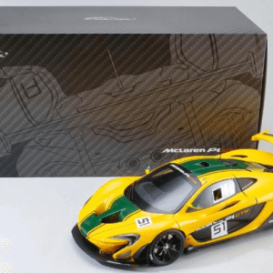 1/18 Almost Real Almostreal McLaren P1 GTR #51 (Yellow) Live Car Model Karson Diecast