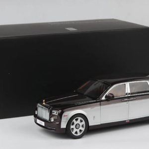 1/18 Kyosho Rolls-Royce Phantom EWB Extended Wheelbase (Brown / Silver) Live Car Model Karson Diecast limited