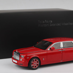 1/18 Kyosho Rolls-Royce Phantom EWB Extended Wheelbase (China Red) Live Car Model Karson Diecast limited