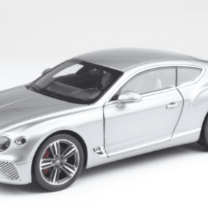 1/18 Norev 2019 Bentley Continental GT Coupe (Silver) Live Car Model Karson Diecast