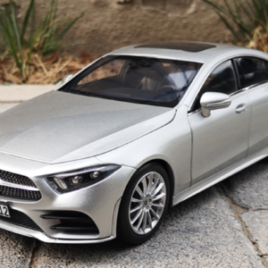 1/18 Norev Mercedes-Benz MB Mercedes CLS CLS-Class CLS-Klasse CLS450 Coupe 3rd Generation (2018 - Present) (Silver) Live Car Model Karson Diecast