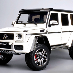 1/18 Almost Real AR Mercedes-Benz Mercedes G-Class G-Klasse G500 4x4 (White) Live Car Model Karson Diecast