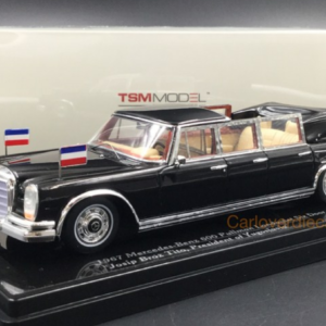 1/43 TSM 1967 Mercedes-Benz Mercedes S600 Pullman Landaulet Yugoslavia President Live Car Model Karson