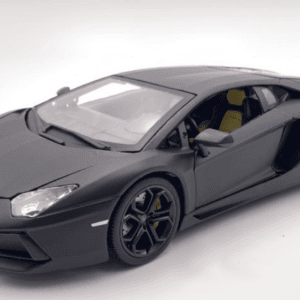 1/18 Bburago Lamborghini Aventador LP700-4 (Matte Black) Live Car Model Karson Diecast