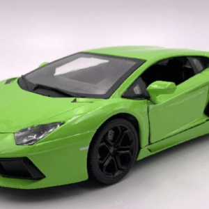 1/18 Bburago Lamborghini Aventador LP700-4 (Green) Live Car Model Karson Diecast