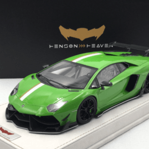1/18 HH Lamborghini Aventador DMC LP988 Edizione-GT (Green) Live Car Model Karson