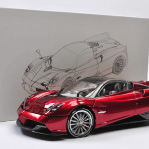 1/18 LCD Pagani Huayra Roadster (Red) Live Car Model Karson Diecast