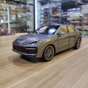 1/18 Norev 2019/2020 Porsche Cayenne Coupé Turbo (Dark Grey Metallic) Live Car Model Karson Diecast