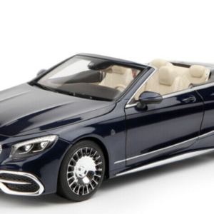 1/18 Norev Mercedes-Benz Mercedes Maybach S-Class S-Klasse S650 Coupe (Dark Blue Metallic) Live Car Model Karson Diecast