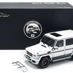 1/18 AR Almost Real Mercedes-Benz Mercedes G-Class G63 AMG (White) Live Car Model Karson Diecast Limited 463 Pieces