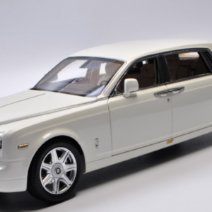 1/18 Kyosho Rolls-Royce Phantom Extended Wheelbase (EWB) (English White) Live Car Model Karson Diecast