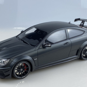 1/18 GT Spirit Mercedes-Benz Mercedes C-Class C63 AMG W204 (Matte Black) Resin Live Car Model Karson