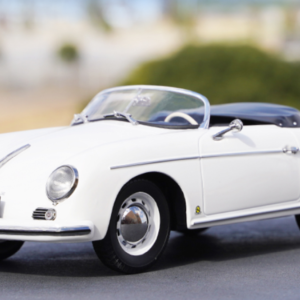 1/18 Norev 1954 Porsche 356 Speedster (White) Live Car Model Karson Diecast