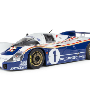 1/18 1982 Porsche 956LH - Winner of 24 Hours of Le Mans ICKX Bell #1 Live Car Model Karson Diecast