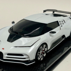 1/18 MR Collection Bugatti Centodieci Quartz White Carbon Fiber Base Resin Live Car Model Karson Limited 299 Pieces