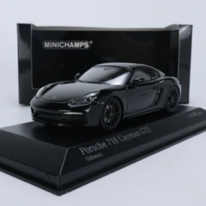1/43 MINICHAMPS Porsche 718 CAYMAN GTS (982) - 2020 -BLACK Diecast Sealed Live Car Model Karson
