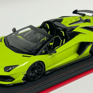 1/18 MR Collections Lamborghini Aventador SVJ (Verde Scandal Green) Resin Live Car Model Karson Limited 15 Pieces