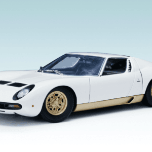 1/18 AUTOart Lamborghini Miura SV (White) Live Car Model Karson Diecast