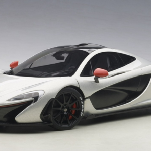 1/18 AUTOart McLaren P1 (Ice Silver with Red Accents) Live Car Model Karson