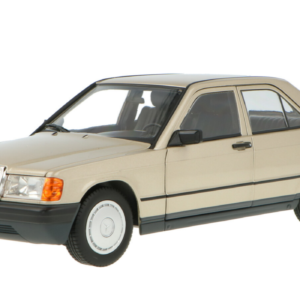 1/18 Norev 1982 Mercedes-Benz 190E (W201) (Smoke Silver) Live Car Model Karson Diecast