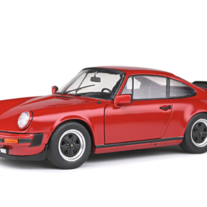 1/18 Solido 1984 Porsche 911 (930) Carrera 3.2 (Red) Live Car Model Karson Diecast
