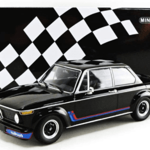 1/18 Minichamps 1973 BMW 2002 Turbo (Black) Live Car Model Karson
