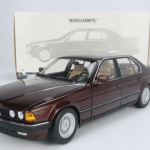 1/18 Minichamps 1986 BMW 730i (E32) (Dark Red) Live Car Model Karson Diecast