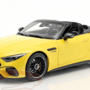 1/18 iScale Mercedes-Benz AMG SL63 4Matic (R232) (Sunbathe Gelb Yellow) Live Car Model Karson Diecast